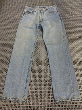 Vintage Levi's 501 Button-Fly Med/Light Wash Blue Jeans - Y2K